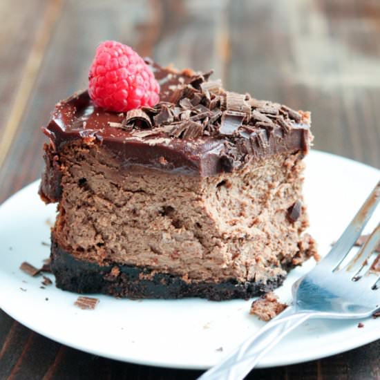 Triple Chocolate Cheesecake