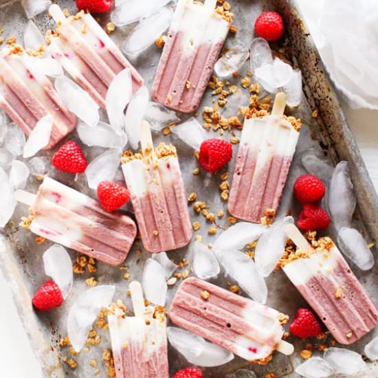Breakfast Protein Popsicles