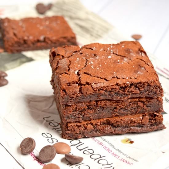 Salted Caramel Brownies