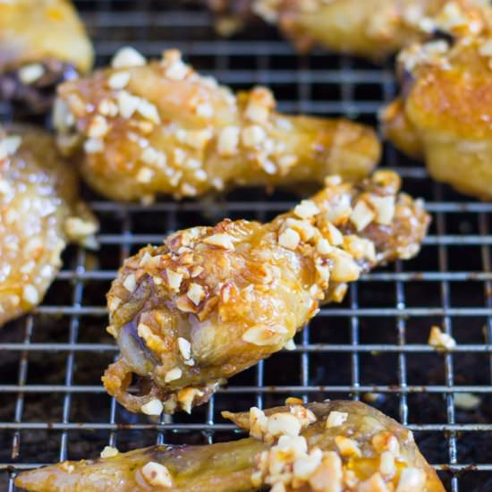 Cashew Orange Chicken Wings