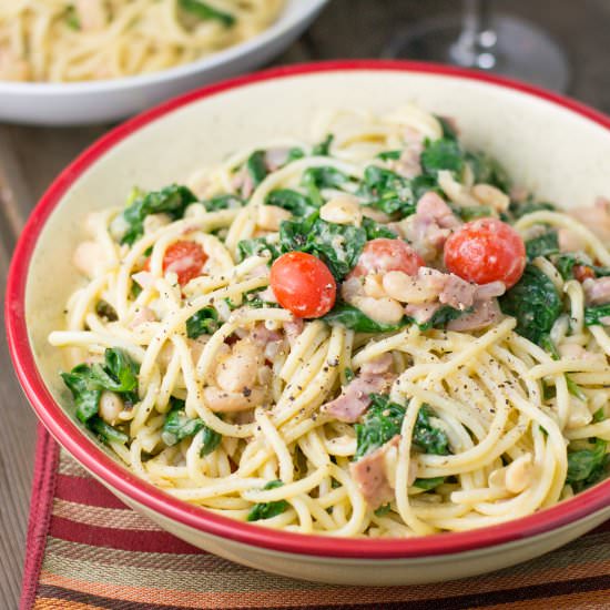 Summertime Carbonara