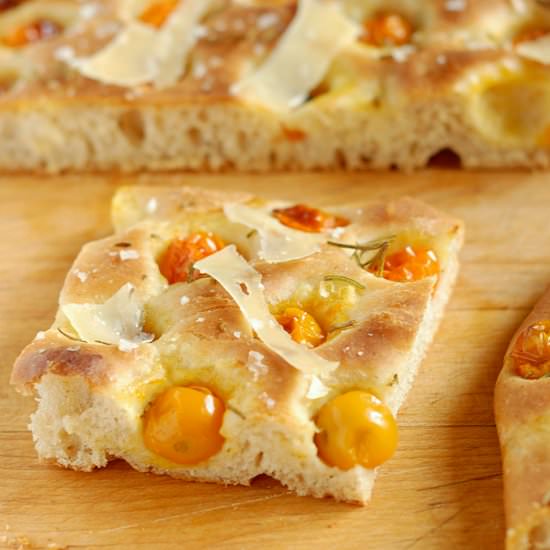 Cherry Tomato Focacccia