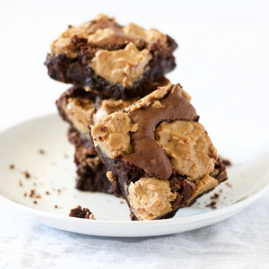 Peanut Butter Cookie Brownies