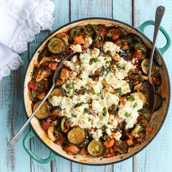 Low-Carb Vegetarian Greek Briam