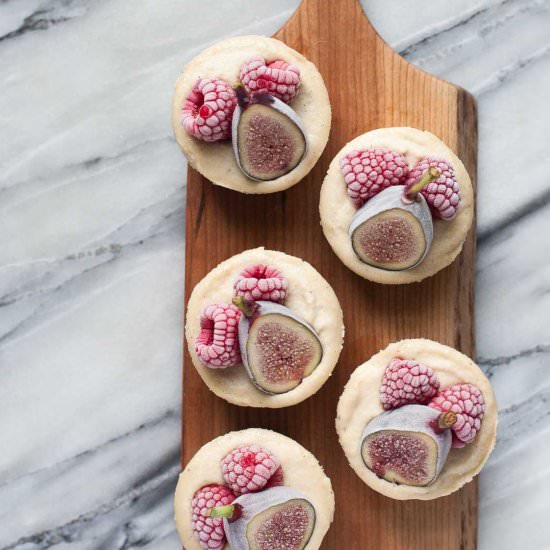 Dairy-Free Vanilla Bean Cheesecakes