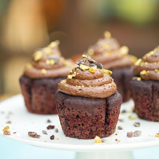 Beetroot Chocolate Cupcakes