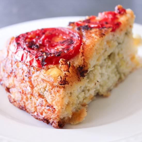 Cheddar Tomato Cornbread