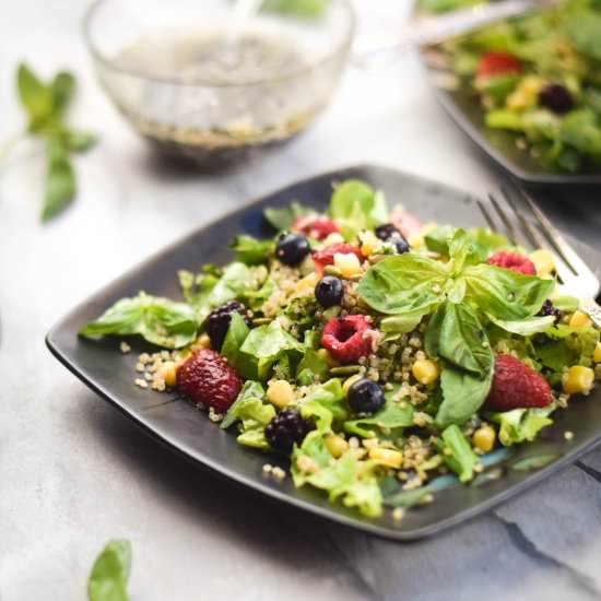 Summer Berry, Sweet Corn, & Basil