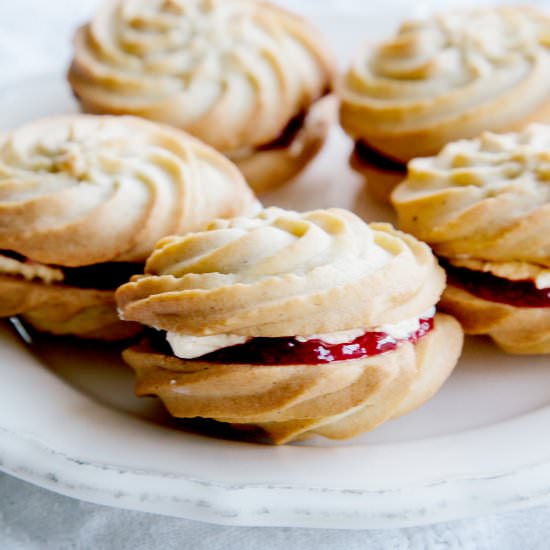Vegan Viennese Whirls