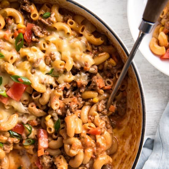 CHEESEBURGER CASSEROLE