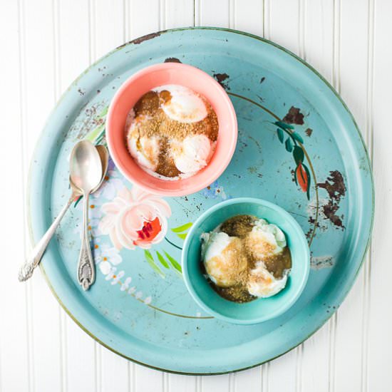 Apple Pie Sundae