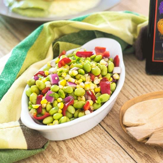 Edamame Corn Salad
