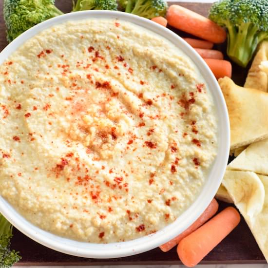 Raw Sprouted Hummus Recipe