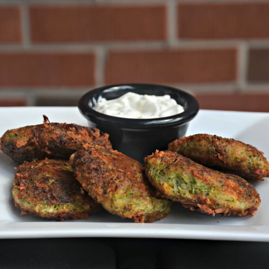 Cheesy Zucchini Potato Cakes