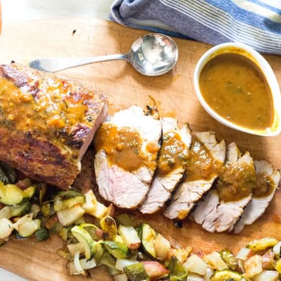 Pressure Cooker Pork Tenderloin