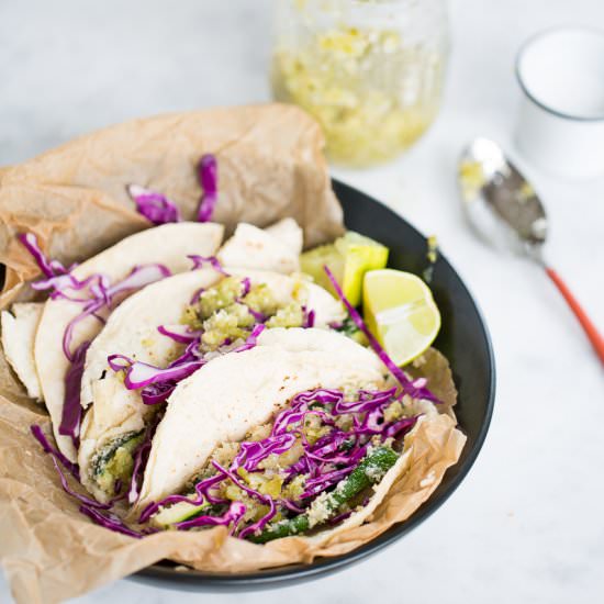 Healthy Mexican Vegan Tacos