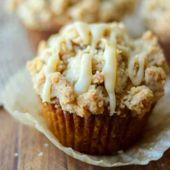 Pumpkin Streusel Muffins