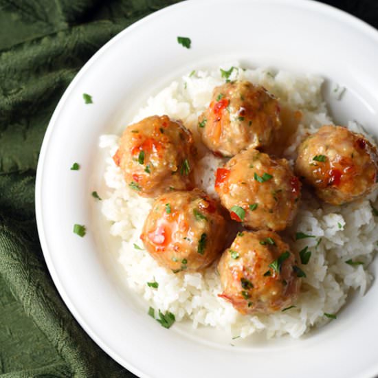 Thai Shrimp and Pork Meatball