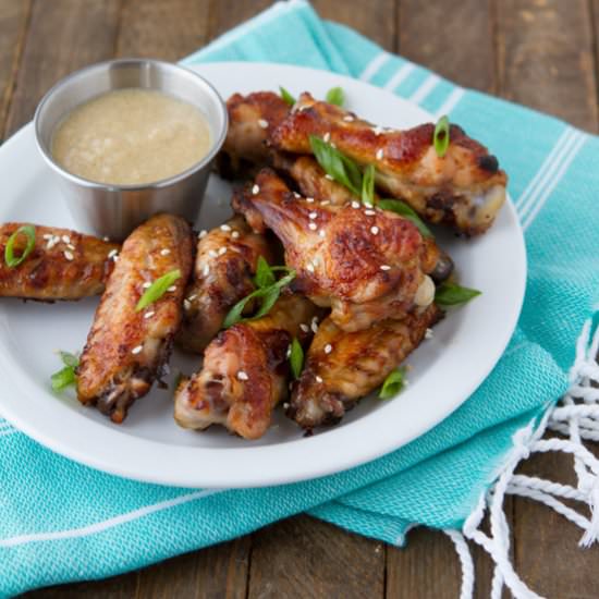 Sticky Keto Sesame Chicken Wings