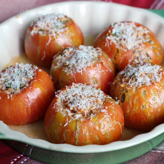 Rice-Stuffed Tomatoes