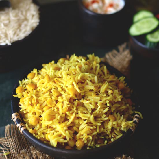 Chana Dal Pulao