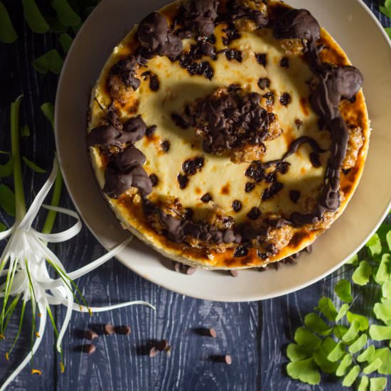 Chocolate Chip Cookie Cheesecake