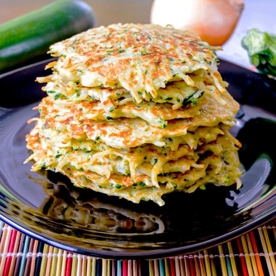 Zucchini Potato Pancakes