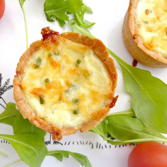 GF Mini Cottage Cheese Quiches