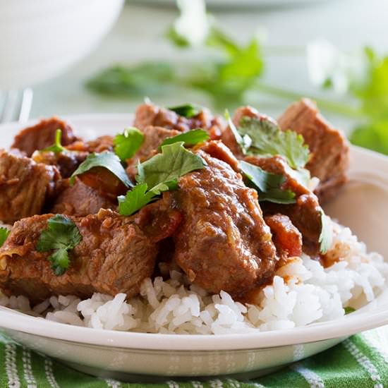 Slow Cooker Beef with Salsa
