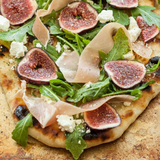 Fig, Prosciutto, and Goat Cheese Pizza