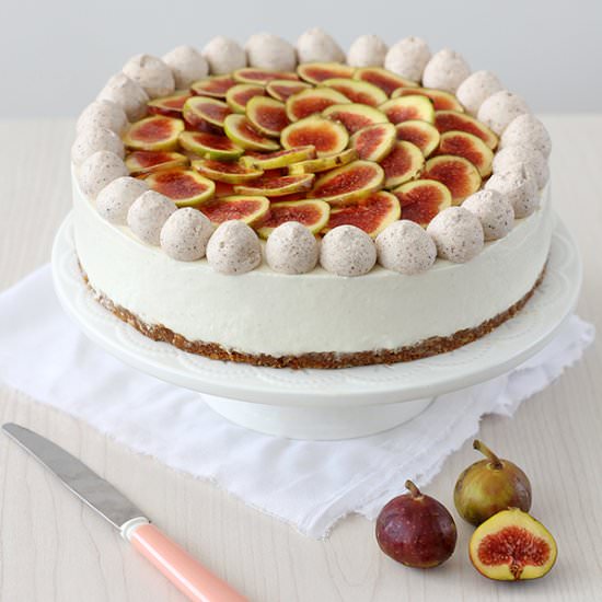 White chocolate cheesecake