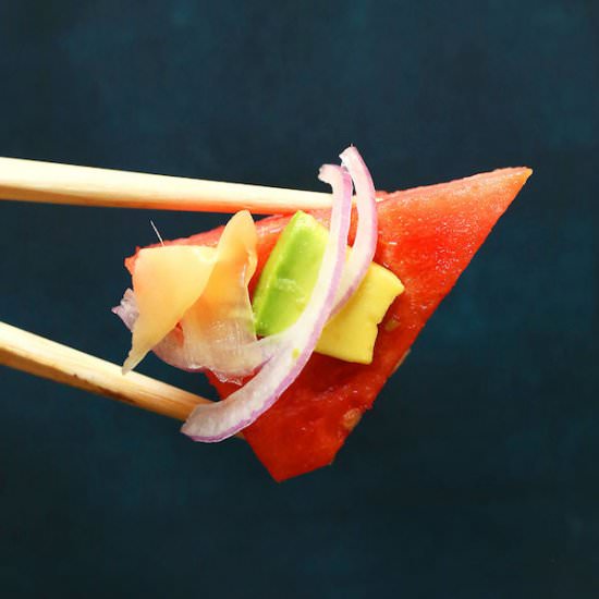 Watermelon Sashimi