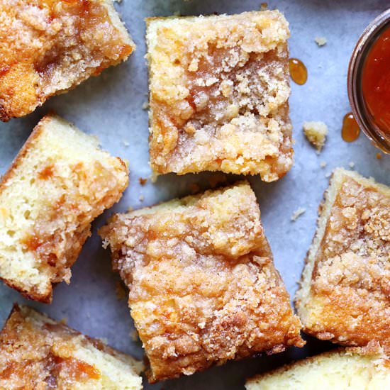 Apricot-Almond Coffee Cake