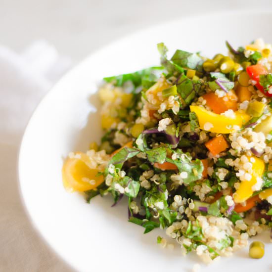 When Greek Meets Lime Salad