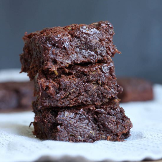Vegan Zucchini Brownies