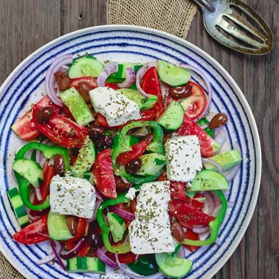 Traditional Greek Salad