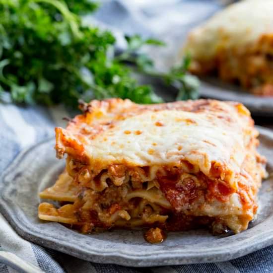 Traditional Lasagna