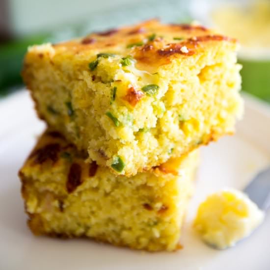 Jalapeño Cheddar Cornbread