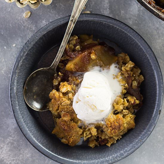 Apple Butter Apple Crisp