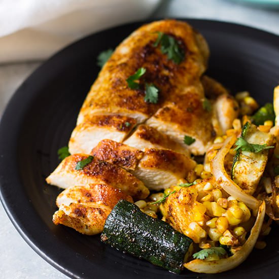 Mexican Chicken and Vegetables
