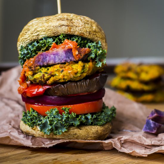 Portobello Mushroom Burgers