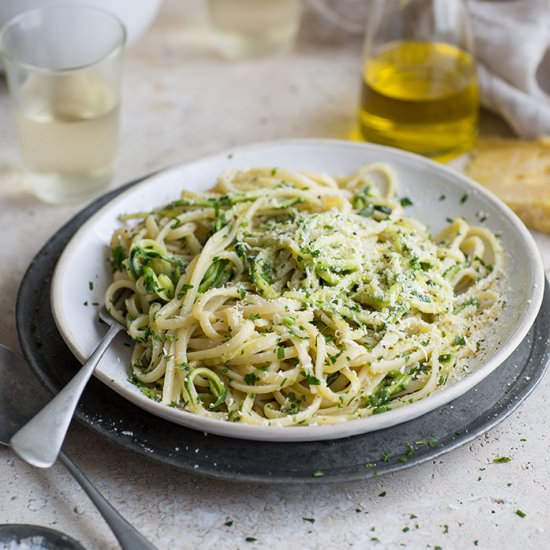 Lemon Linguini with Noodles