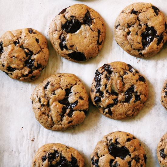 Spiced Pumpkin Chocolate Cookies