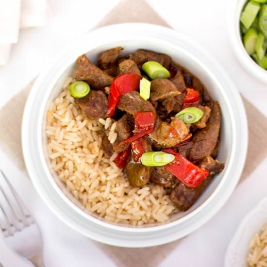 Slow Cooker Mongolian Beef
