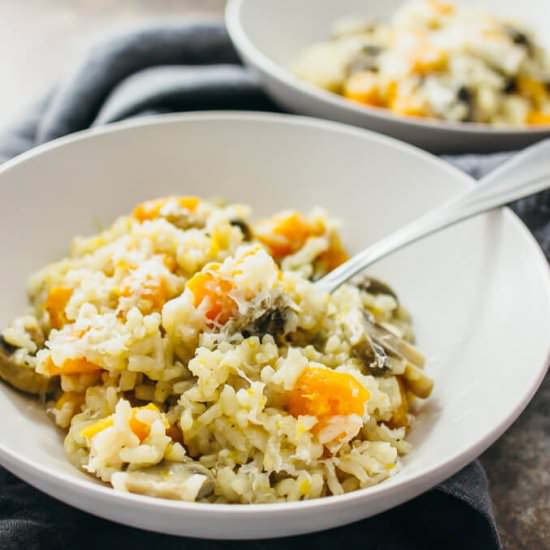 Butternut Squash Risotto