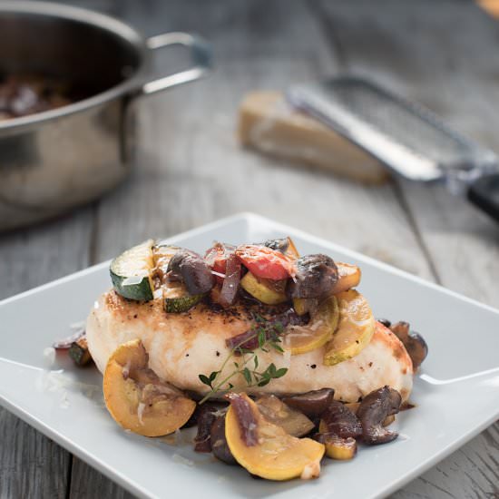 Balsamic Chicken Bruschettta