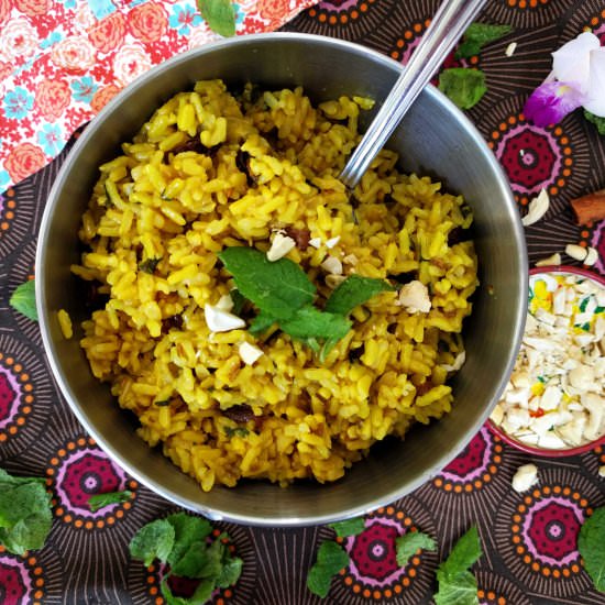 Instant Pot Biryani Rice