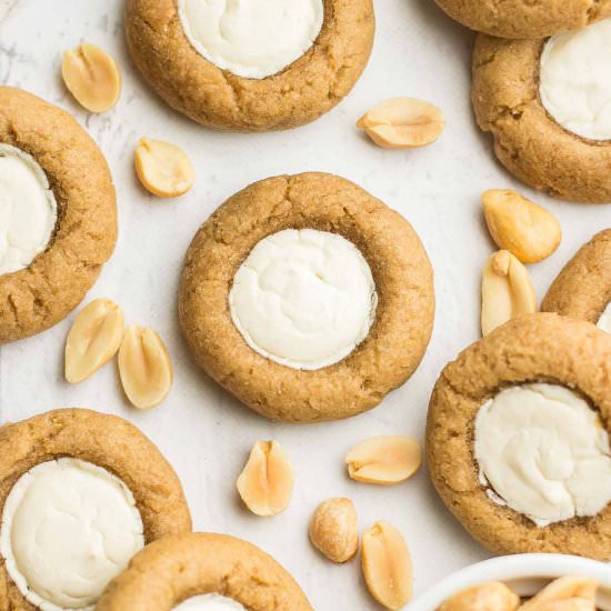 Peanut Butter Cheesecake Thumbprint