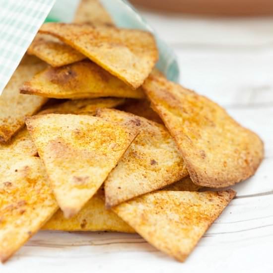 Nacho Cheese Baked Tortilla Chips