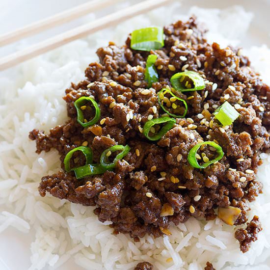 Quick Korean Beef